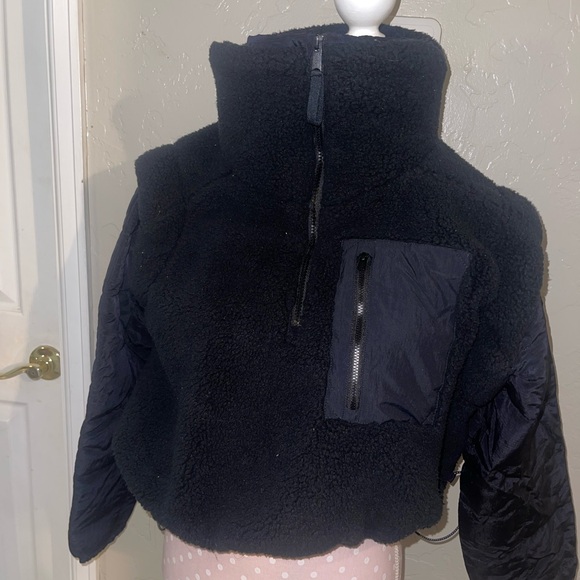 Free People Scenic Route Solid 1/2 Zip Pullover - Picture 5 of 6